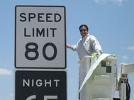 80 MPH speed limit