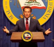 Governor Arnold Schwarzenegger, 1/8/10