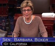 Sen. Barbara Boxer