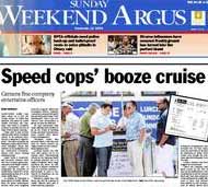 Cape Argus headline