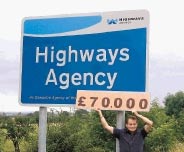 Highways Agency sign