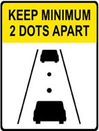 Washington 2 dots 2 safety sign