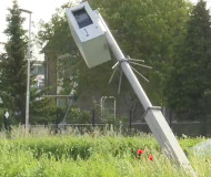 Dutch angle speed camera