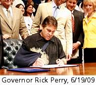 Governor Rick Perry, 6/19