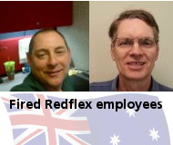 Fired Redflex workers
