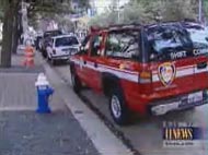 Fire chief parked illegally