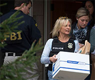 FBI and IRS raid, photo from IRS