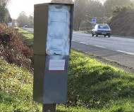 Kervignac, France speed camera