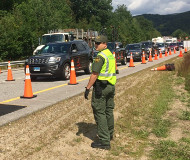 I-93 roadblock