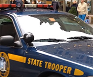 New York state trooper ALPR car