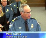 Police Chief Pete Carey