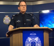 Victoria Police deputy commissioner Ross Guenther