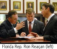 Rep. Ron Reagan making deals