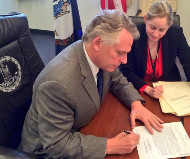 Virginia Governor Terry McAuliffe