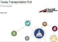 Texas Transportation Poll cover